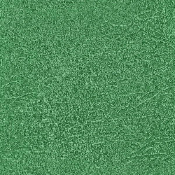 Seamless greenish leather texture for background — Stock Photo, Image