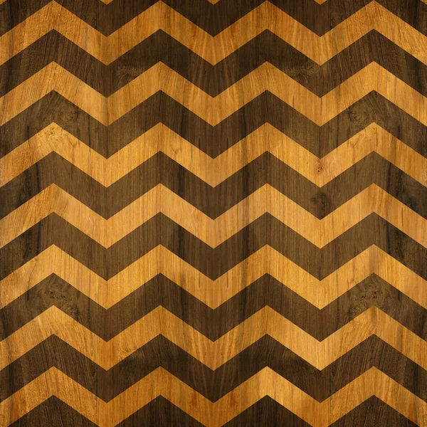 Zig zag chevron pattern - seamless background - wooden surface — Stock Photo, Image