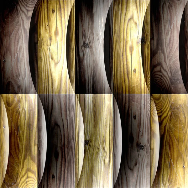 抽象的な装飾的なパネル - シームレスな背景 - 波装飾 — ストック写真