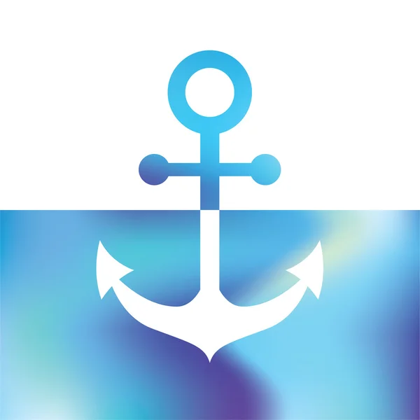 Nautical Anchor - marine Equipment — Stock Vector