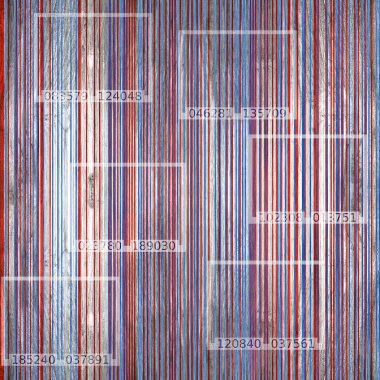 Soyut çizgili doku - Dikişsiz desen - kod etiket üstünde sırt