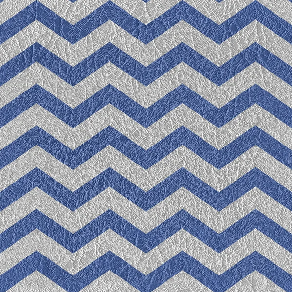 Padrão de chevron vintage padrão sem costura cor azul-branco  - — Fotografia de Stock