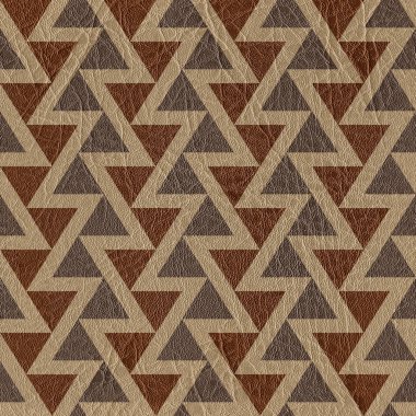 Üçgen desen - sorunsuz arka plan - deri surfac soyut