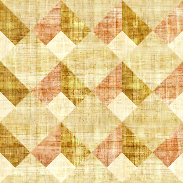 Abstract paneling pattern - seamless pattern - papyrus texture — Stock Photo, Image
