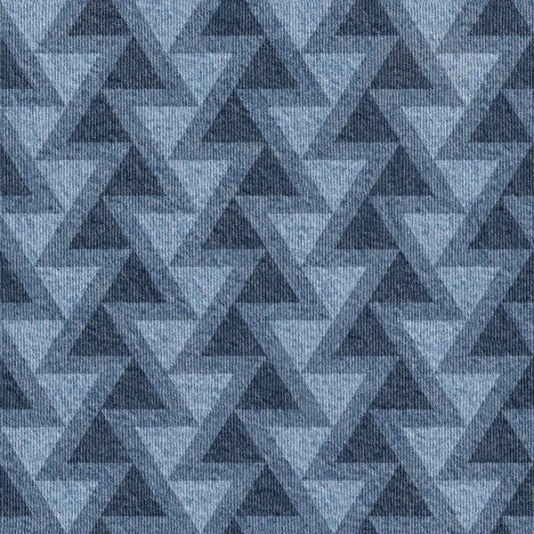 Abstrakt PANELNING mönster - sömlösa mönster - Blå jeans — Stockfoto