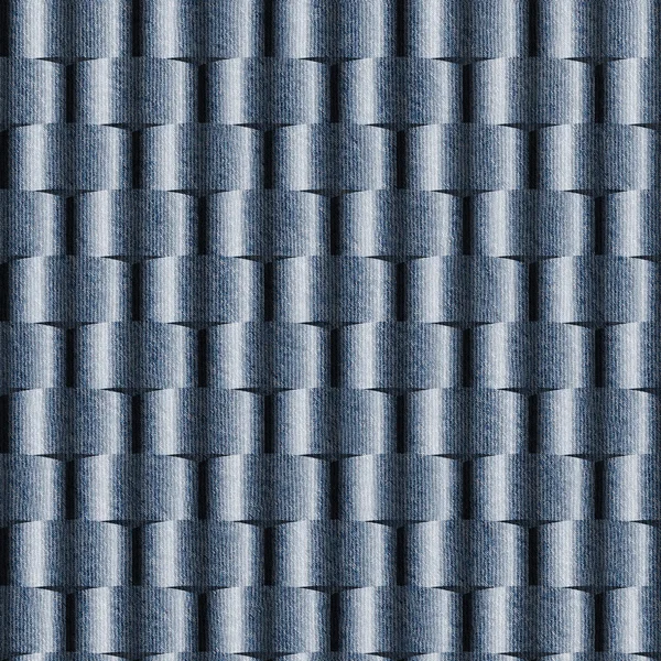 Padrão de painéis abstrato - padrão sem costura, textura azul jeans — Fotografia de Stock