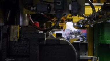 Prefabrik konstrüksiyon sanayi üretimi - Hidrolik Pres ağır makine - basın