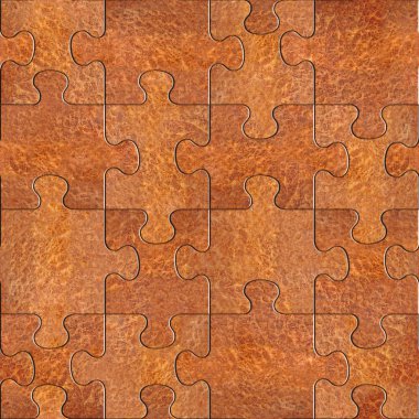 Wooden puzzles assembled for seamless background - Carpathian El clipart