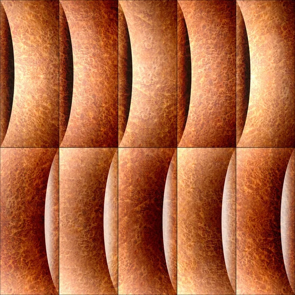 Анотація панелями візерунок - хвилі прикраса - Карпатський в'яз wo — стокове фото