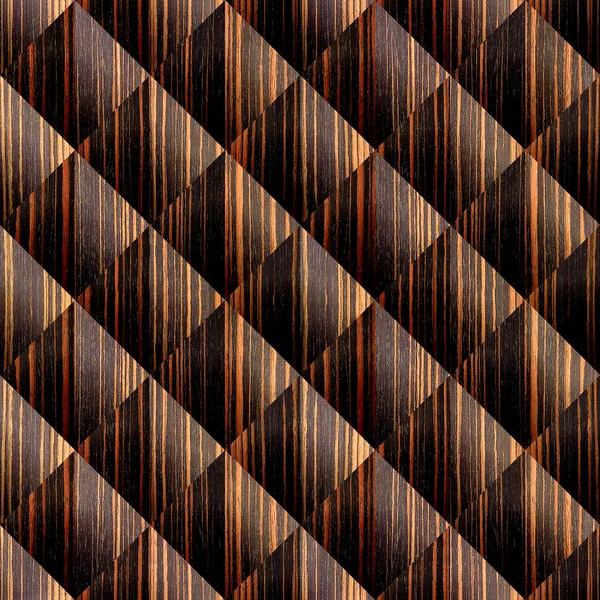 Abstract paneling pattern - seamless background - Ebony wood tex — Stock Photo, Image