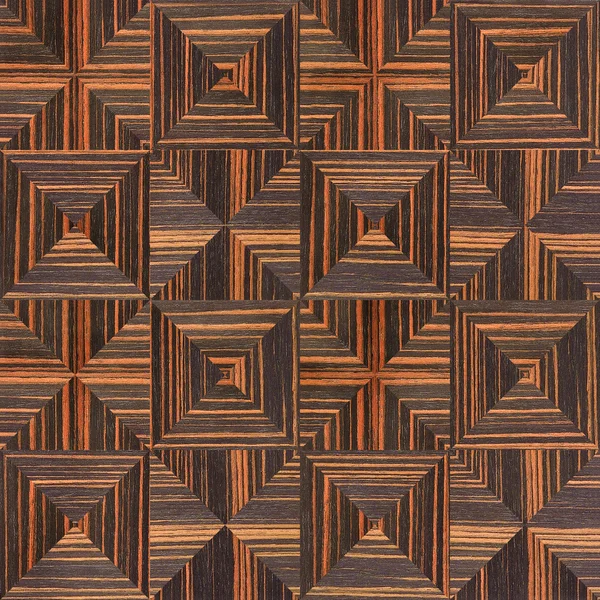 Modello astratto a triangolo - sfondo senza cuciture - Ebony wood tex — Foto Stock