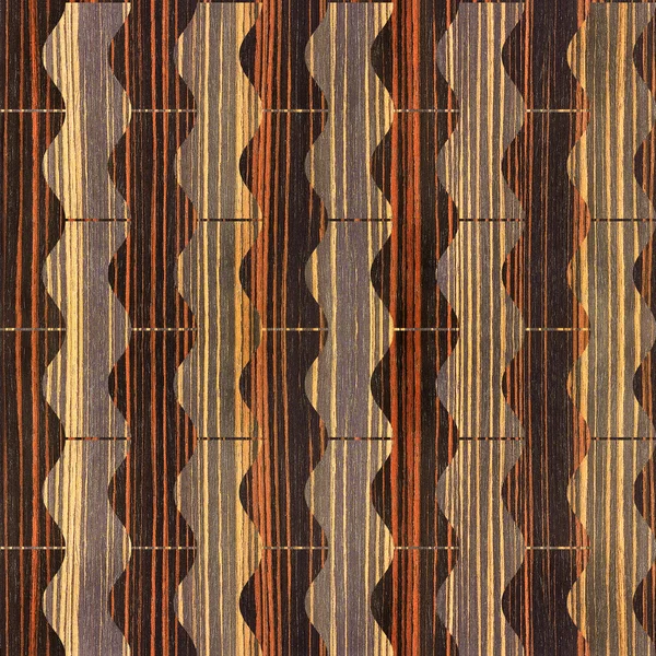 Abstrakt slingrande mönster - sömlös bakgrund - Ebony wood — Stockfoto