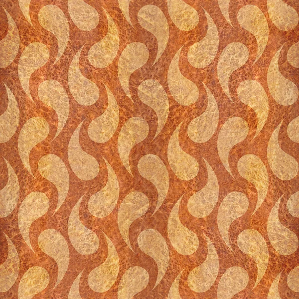 抽象的なオタマジャクシ パターン - シームレスな背景 - カルパティア エルム — ストック写真