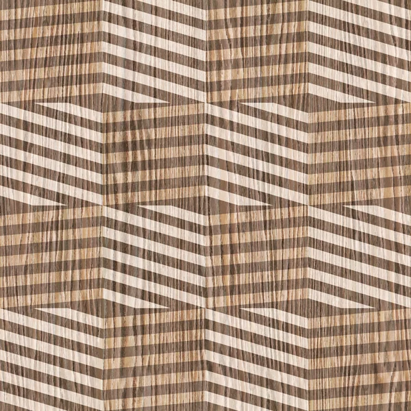 Vintage zig zag pattern - seamless background - Blasted Oak — Stock Photo, Image