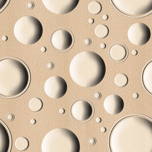 Bubble motif décoratif en bois pour fond sans couture - Blanc — Photo