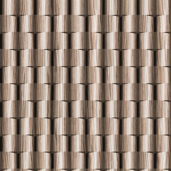 Abstracte lambrisering patroon - naadloze achtergrond - gestraald Oak — Stockfoto