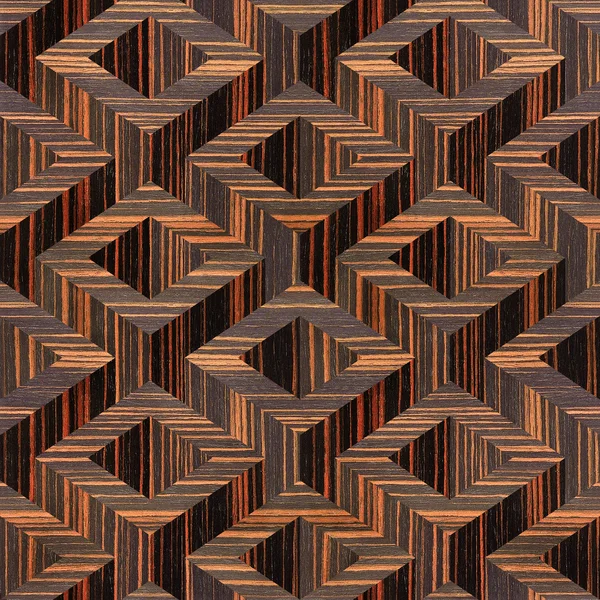Houten parket decoratie - naadloze achtergrond - ebony hout — Stockfoto