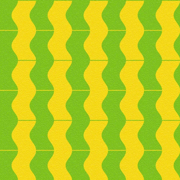 Abstract paneling pattern - waves decor - seamless background — ストック写真