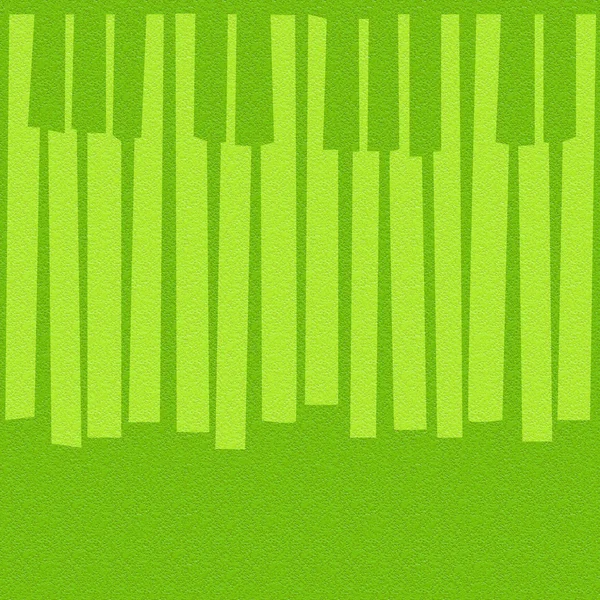 Tasti astratti per pianoforte musicale - sfondo senza cuciture - texture lime — Foto Stock