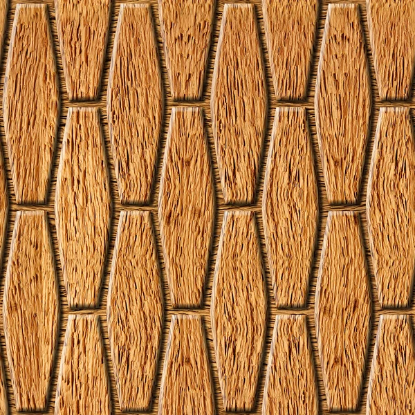 Abstract paneling pattern - seamless background - wood wall — Stock Photo, Image
