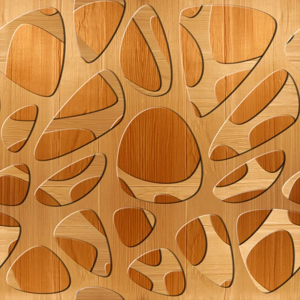 Abstract pattern synapse - seamless background - wood texture — Stock Photo, Image