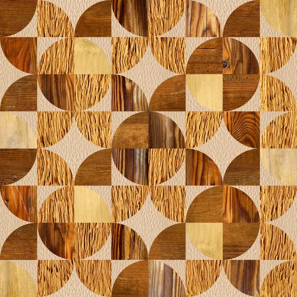Abstract paneling pattern - seamless pattern - wood texture — Stock Photo, Image
