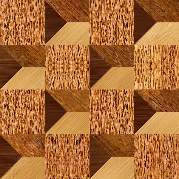 Abstract paneling pattern - seamless background - Wood surface — Stock Photo, Image