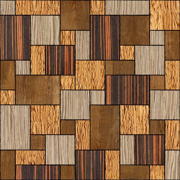 Abstract wooden paneling pattern - seamless background - wood surface — Stock Photo, Image