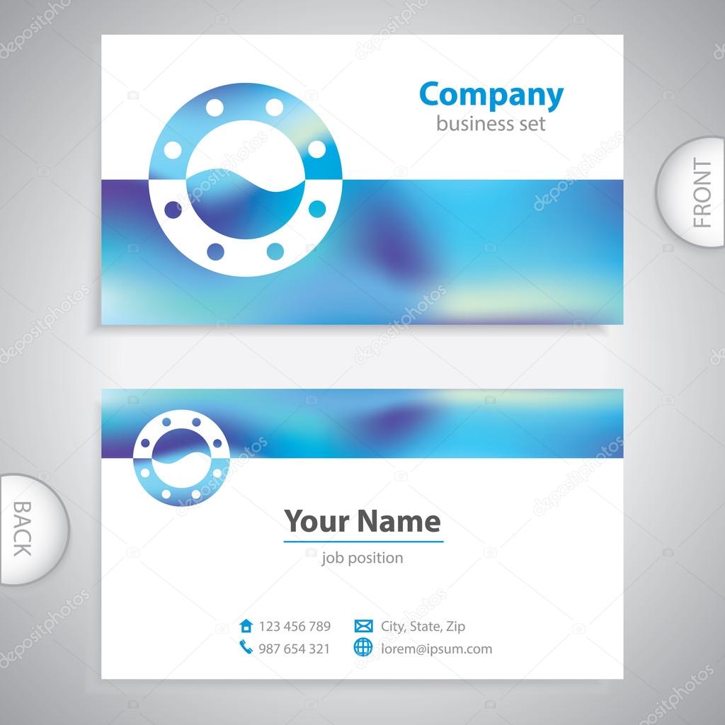 business card - ship window - marine Equipment - company present