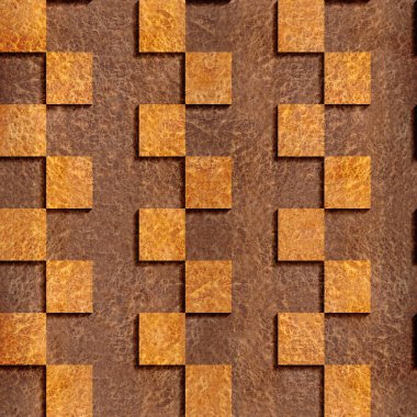 Abstract paneling pattern - seamless background - Carpathian Elm wood texture clipart
