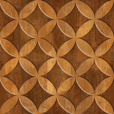 Interior Design wallpaper - paneling pattern - seamless background
