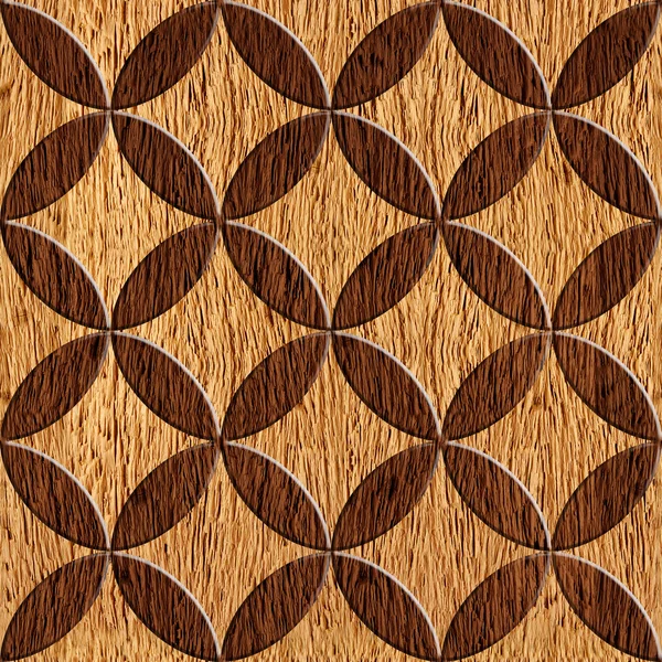 Interior Design wallpaper - paneling pattern - seamless background — Stock Fotó