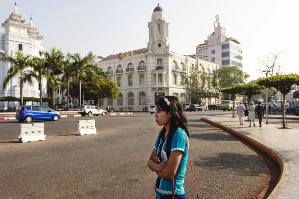 Donne Hmong al mercato Bac Ha nel Vietnam del Nord — Foto Stock