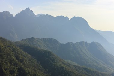 Fansipan Dağı'nda Lao Cai Eyaleti, Vietnam