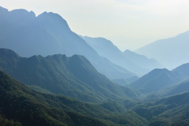 Fansipan Dağı'nda Lao Cai Eyaleti, Vietnam