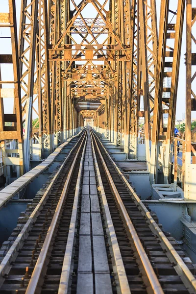 Long Bien bridge — Stock Photo, Image