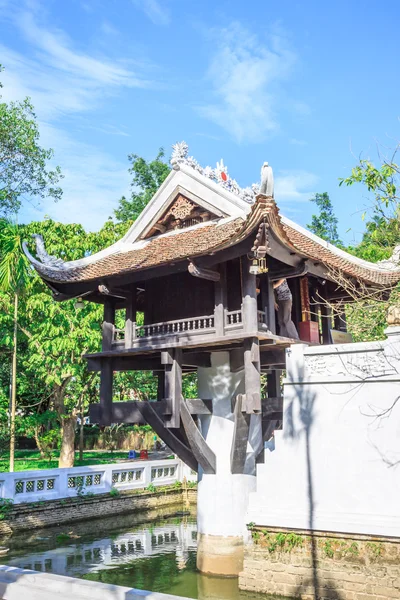 La pagode du pilier unique à Hanoi, Vietnam — Photo