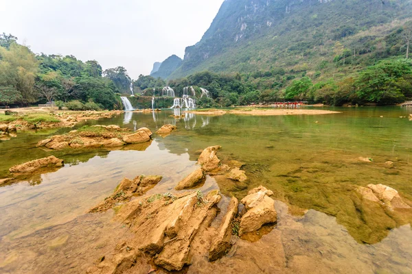 Waterfall at north Vietnam — Stock Photo, Image