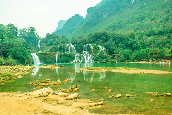 Waterfall at north Vietnam — Stock Photo, Image