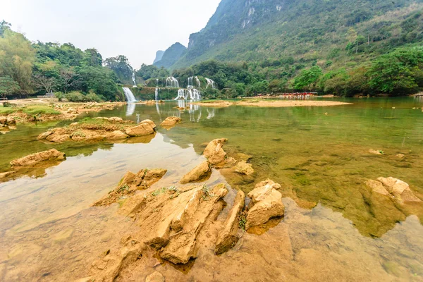 Waterfall at north Vietnam — Stock Photo, Image