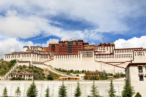 Palác Potala ve Lhase, Tibet — Stock fotografie