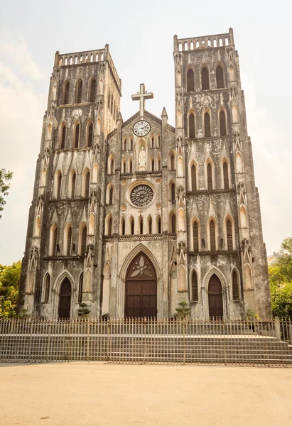 Catholic Cathedral, Hanoi, Vietnam — Stock Photo, Image