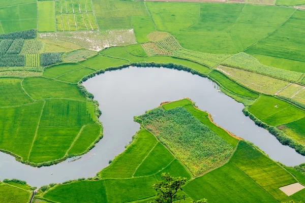 Ville de Bac Son dans la province de Lang Son, Vietnam — Photo