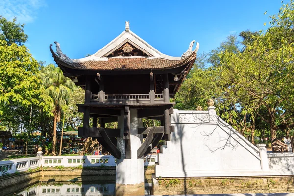 The One Pillar Pagoda in Hanoi, Vietnam — Stock Photo, Image