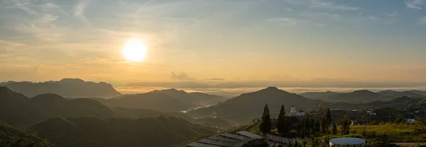 Panorama Alba Khao Kho Provincia Phetchabun Thailandia — Foto Stock