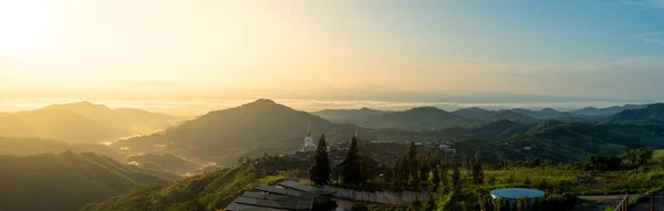 Panorama Alba Khao Kho Provincia Phetchabun Thailandia — Foto Stock