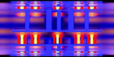 3d illüstrasyon, 3D görüntüleme, geometri arkaplanının 360 panorama soyut resimleri