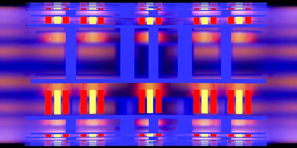 Illüstrasyon Görüntüleme Geometri Arkaplanının 360 Panorama Soyut Resimleri — Stok fotoğraf