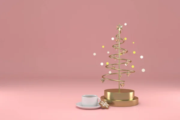 Illustration Pour Les Fêtes Fin Année Noël — Photo