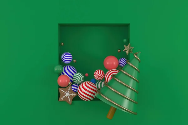 Illusztráció Ünnepek Karácsony — Stock Fotó